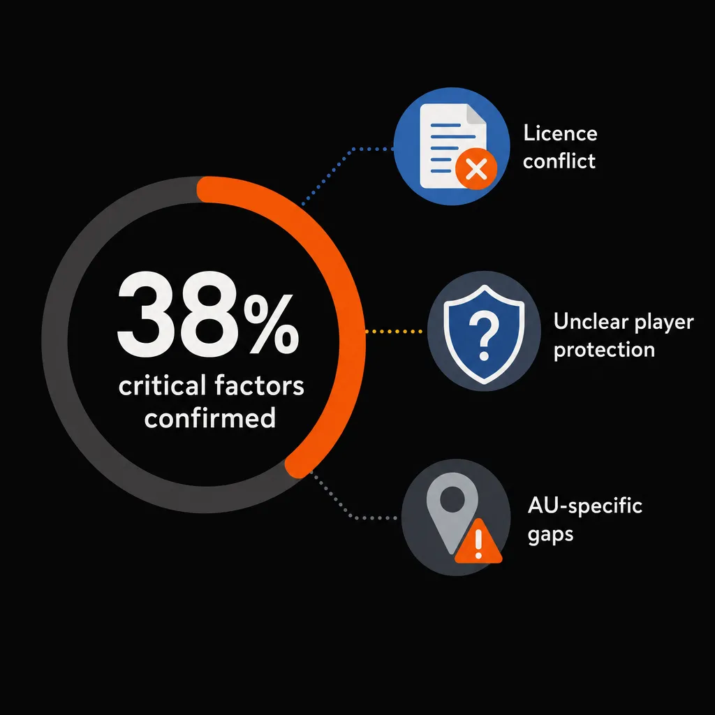 Overall 38 percent confirmation rate across critical trust factors