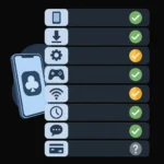 Play on Mobile Overview icons of mobile casino features checked